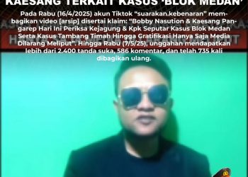 [SALAH] Kpk Periksa Bobby Dan Kaesang Terkait Kasus ‘Blok Medan’