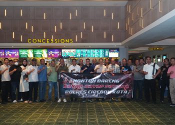 Polres Cirebon Kota Nobar Film “Sayap Sayap Patah 2”, Perkuat Empati dan Semangat Juang Anggota