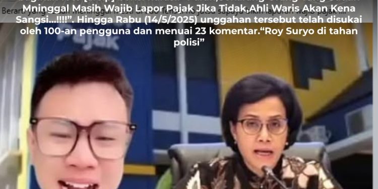 [SALAH] Ahli Waris Bisa Disanksi Kalau Orang Meninggal Tidak Lapor Pajak