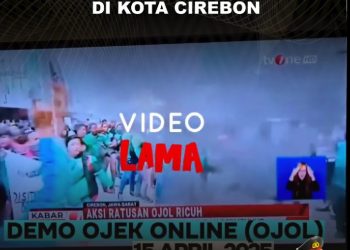 KLARIFIKASI HOAX – TERKAIT DEMO RICUH OJOL DI KOTA CIREBON