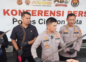 Polres Cirebon Kota Tangkap Pelaku Tawuran Viral di Medsos dalam 24 Jam, Satu Pelaku Masih Buron