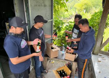 Polres Majalengka Sita Ribuan Botol Miras dalam Operasi Pekat