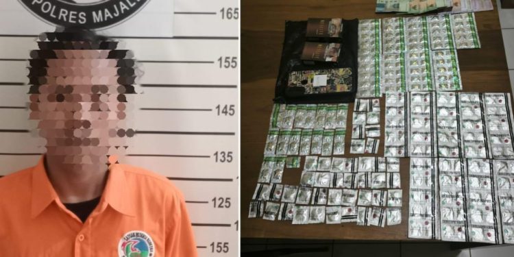 Polres Majalengka Tangkap Pengedar Obat Keras Ilegal, Ratusan Butir Obat Disita