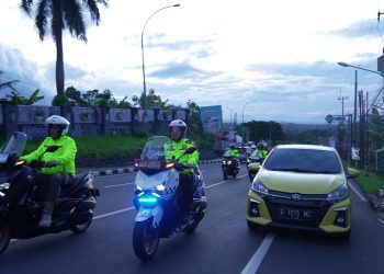 Kapolres Bogor Pantau Langsung Arus Lalu Lintas di Puncak Jelang Libur Nasional