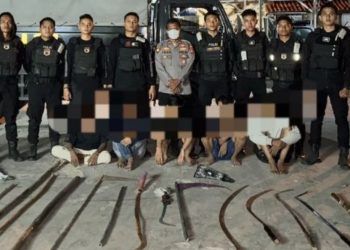 Tim Raimas Polresta Cirebon Gagalkan Tawuran Remaja Di Weru