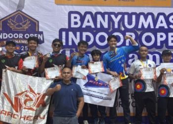 Bripda Rizak Aril Zakri, Polisi Pangandaran Juara Panahan Nasional