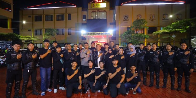 Ratusan Botol Miras Diamankan Patroli Gabungan Polresta Bogor Kota dan Anak Muda