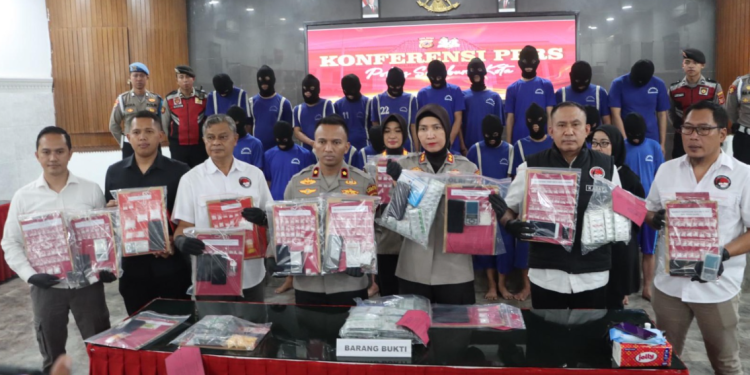Polres Sukabumi Kota Ungkap 16 Kasus Peredaran Narkoba, 19 Tersangka Diamankan