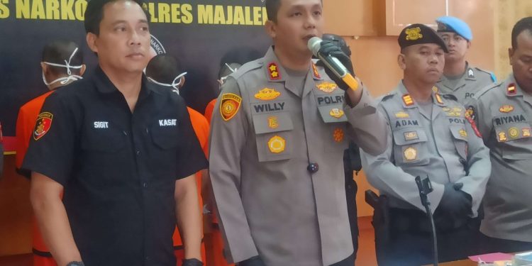 Polres Majalengka Ungkap 9 Kasus Narkoba Dua Pekan Terakhir, Berbagai Jenis Narkotika Diamankan