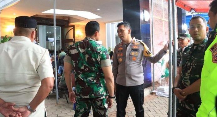 Peringatan Kenaikan Isa Almasih, Polisi Lakukan Pengamanan Sejumlah Gereja di Wilayah Kabupaten Bogor