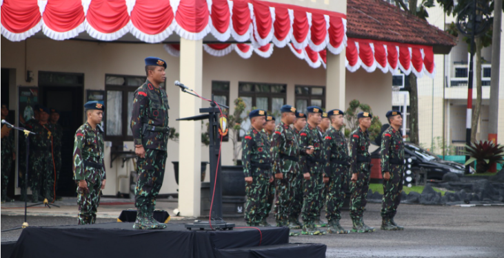 Satbrimob Polda Jabar Gelar Upacara Harkitnas ke-117: Jaga Semangat Kebangkitan Nasional dalam Pengabdian