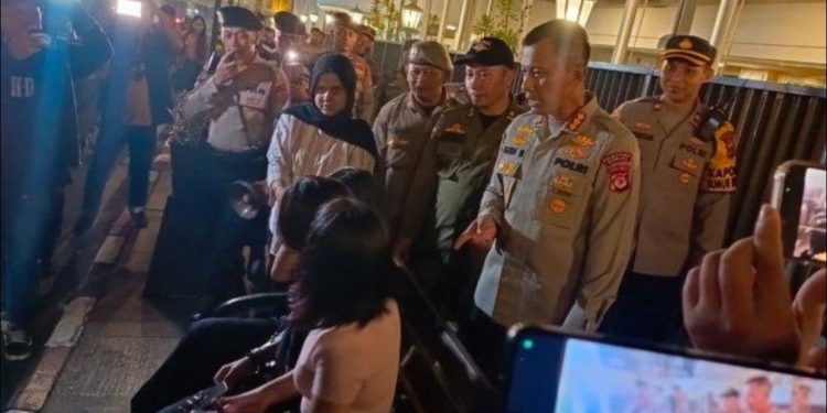 Polrestabes Bandung Sosialisasikan Jam Malam Pelajar