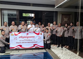 Silaturahmi Hangat Polda Jabar dengan Irjen Pol (Purn) Anis Angkawijaya