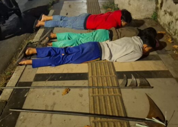 Tiga Remaja Diduga Pelaku Tawuran Diamankan Polisi di Sukabumi