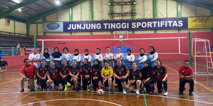 Polda Jabar Gelar Pertandingan Bola Voli dalam Rangka Hari Bhayangkara ke-79