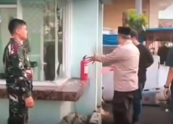 Polisi Ringkus Pelaku Perusakan Pos Pengamanan Masjid Agung Kota Bogor