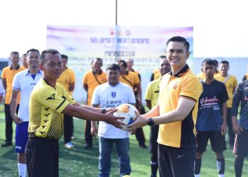 Laga Seru Antar Satker Polres Garut, Semarakkan Hari Bhayangkara ke-79
