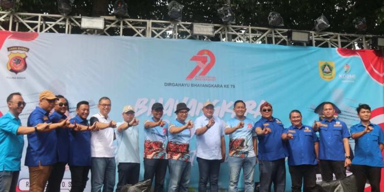 Bupati Bogor Apresiasi Lomba Mancing Polres Bogor dalam Peringatan Hari Bhayangkara ke-79