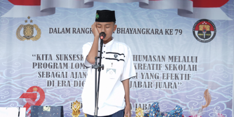 Polda Jabar Rayakan Hari Bhayangkara dengan Lomba Adzan dan Konten Kreatif Tingkat SMP