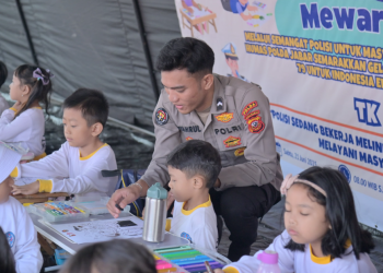 Polda Jabar Ajak Anak TK Kemala Bhayangkari Rayakan Hari Bhayangkara Lewat Lomba Kreatif