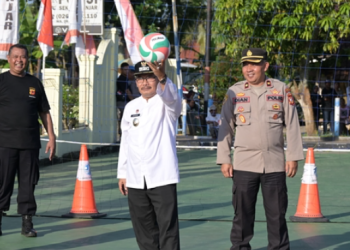 Tournament Bola Voli Putri Kapolsek Kota Banjar Cup 2025 Resmi Dibuka, Wakil Wali Kota Ajak Ubah Mindset Olahraga