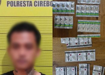 Polresta Cirebon Tangkap Pengedar Obat Keras Ilegal, 135 Butir Tramadol dan Trihexyphenidyl Diamankan
