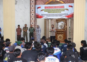 Polresta Cirebon Gelar Deklarasi Anti-Geng Motor: Komitmen Bersama Wujudkan Cirebon yang Aman dan Damai
