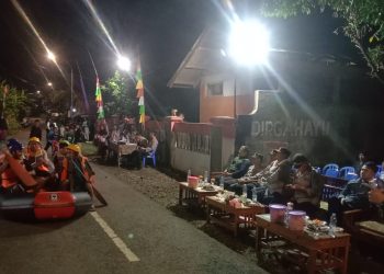 Polres Banjar Nilai Pos Satkamling Terbaik dalam Rangka Hari Bhayangkara ke-79