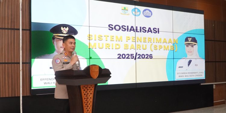 Kapolres Cirebon Kota Tekankan Pencegahan Kenakalan Remaja dalam Sosialisasi SPMB