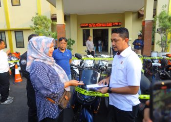 Polresta Bogor Kota Sukses Ungkap Kasus Curanmor, Kembalikan Motor kepada Pemilik