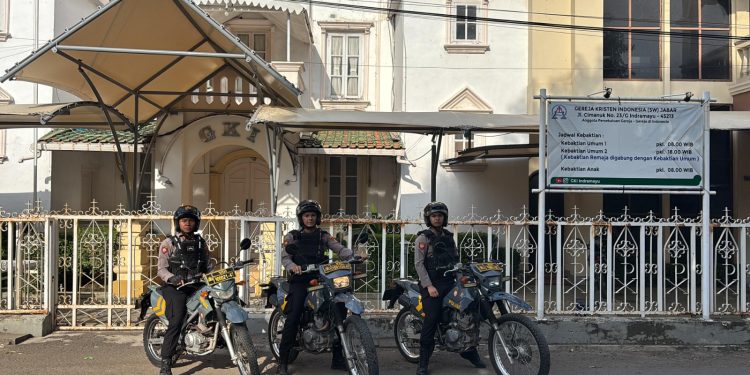Polres Indramayu Gelar Patroli Motor untuk Jaga Kamtibmas di Hari Libur