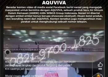 [HOAKS] Program Kemitraan Aquviva