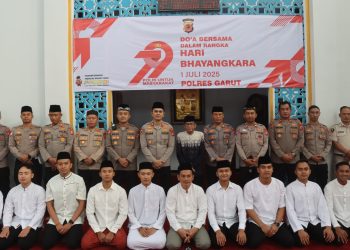 Polres Garut Gelar Dzikir dan Doa Bersama Jelang Hari Bhayangkara ke-79: Penguatan Spiritual dan Komitmen Pelayanan