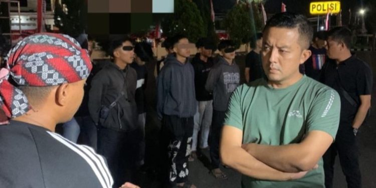 Polres Garut Tangkap Geng Motor yang Meresahkan Masyarakat