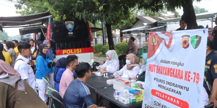 Polres Indramayu Gelar Patroli Skala Besar, Amankan Miras dan Imbau Remaja Hindari Pelanggaran Hukum