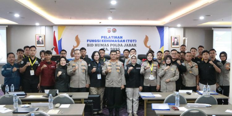 Bid Humas Polda Jabar Gelar TOT Kehumasan, Cetak Personel Humas yang Unggul dan Responsif