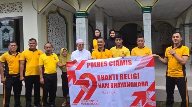 Polres Ciamis Gelar Bakti Religi Jelang Hari Bhayangkara