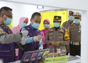 Polres Indramayu Jamin Keamanan Makanan Program MBG Lewat Pengujian Food Security