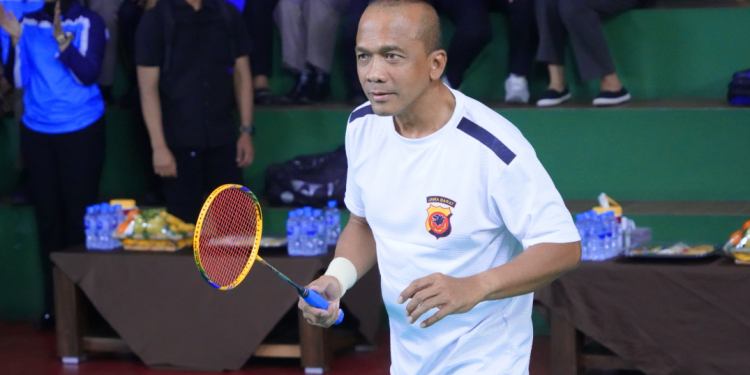 Polda Jabar Gelar Pertandingan Bulu Tangkis, Rangkaian Perayaan HUT Bhayangkara ke-79