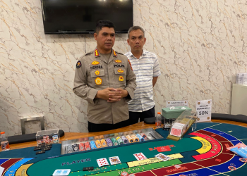 Tim Gabungan Polda Jabar Gerebek Kasino Ilegal di Bandung, 63 Orang Diamankan