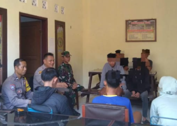 Enam Remaja Ugal-ugalan di Ciamis Diberi Pembinaan oleh Polsek Cijeungjing