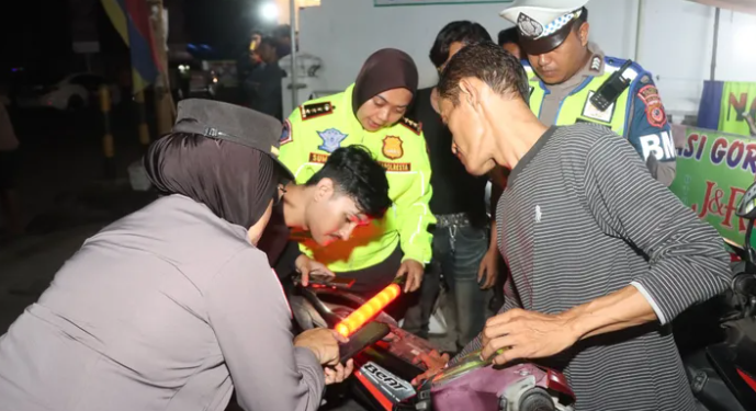 Razia Polresta Cirebon Amankan 36 Sepeda Motor, Tekan Curanmor dan Pelanggaran Lalu Lintas
