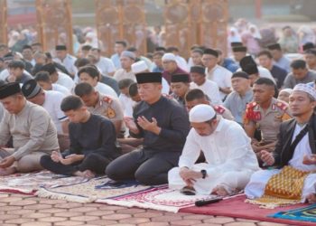 Polresta Bandung Gelar Sholat Idul Adha 1446 H