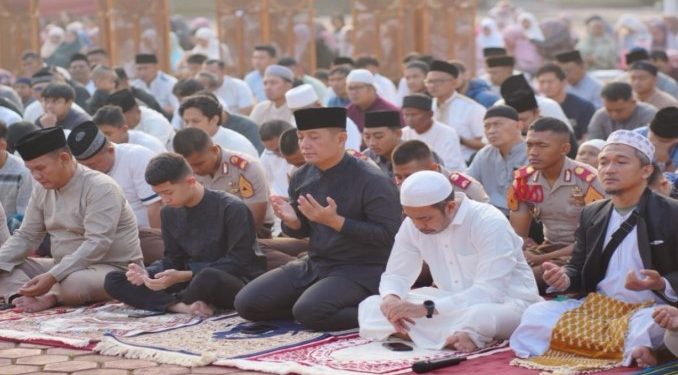 Polresta Bandung Gelar Sholat Idul Adha 1446 H