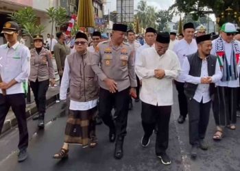Kapolres Tasikmalaya Kota Pimpin Pengamanan Peringatan 1 Muharam