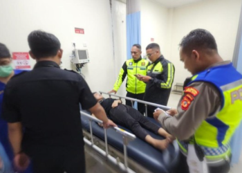 Satlantas Polresta Bogor Kota Selamatkan Remaja Pingsan Saat Lari di Kebun Raya Bogor