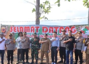 Polres Indramayu Tanam Jagung Tahap Ketiga, Dukung Ketahanan Pangan Nasional