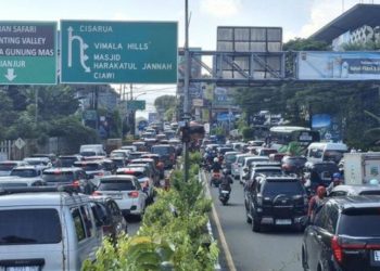Sistem One Way Diterapkan di Jalur Puncak, Bogor