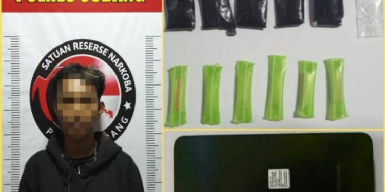 Polres Subang Tangkap Pengedar Sabu 2,67 Gram di Parkiran Karaoke