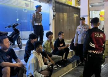 Polres Ciamis Gelar Patroli Skala Besar Jaga Stabilitas Keamanan Akhir Pekan